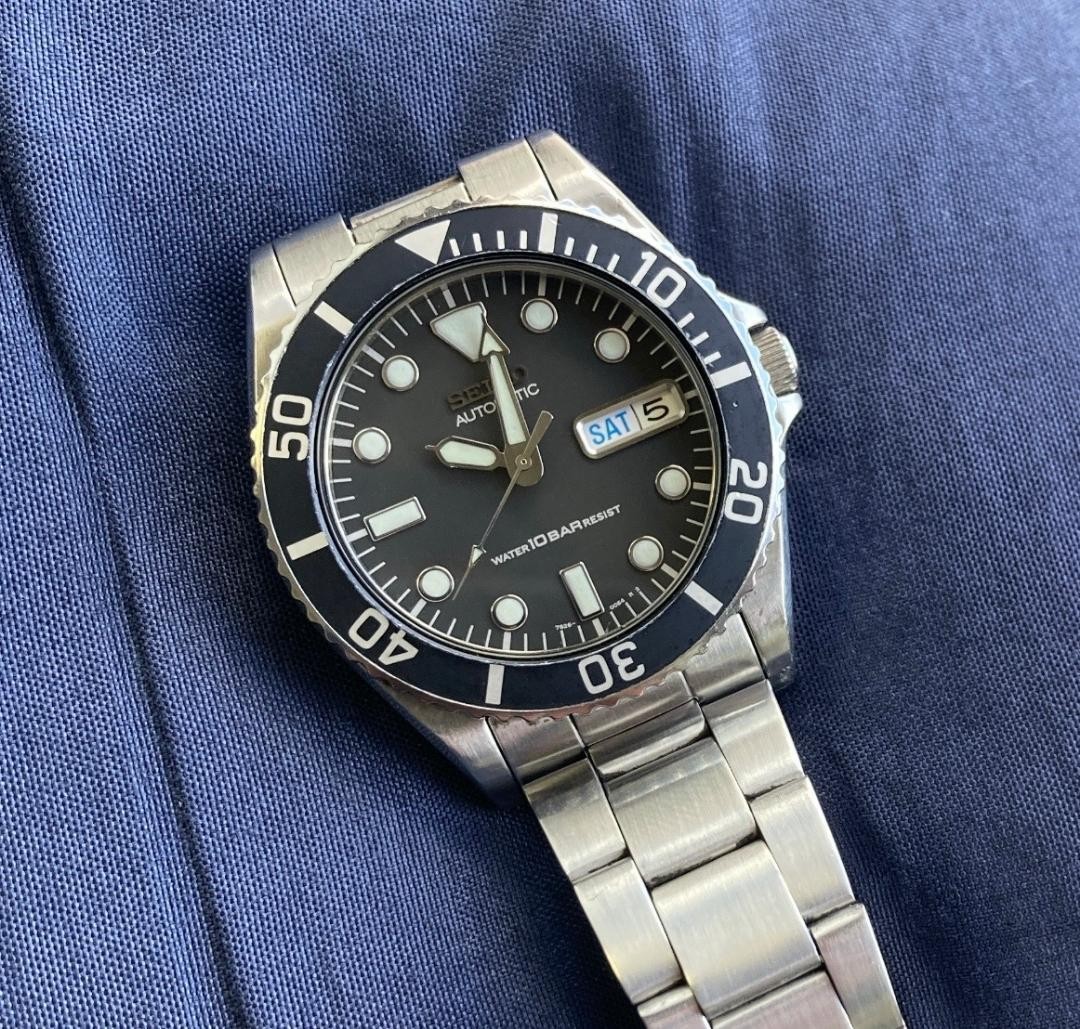 Seiko SEIKO Diver 7S26-0050 SKX023 Automatic Working
