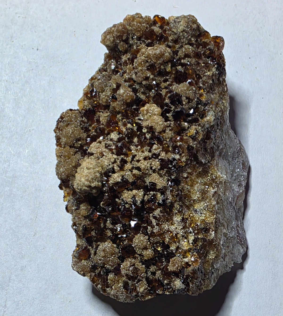 Spectacular chunk of Spessartine Garnet In matrix