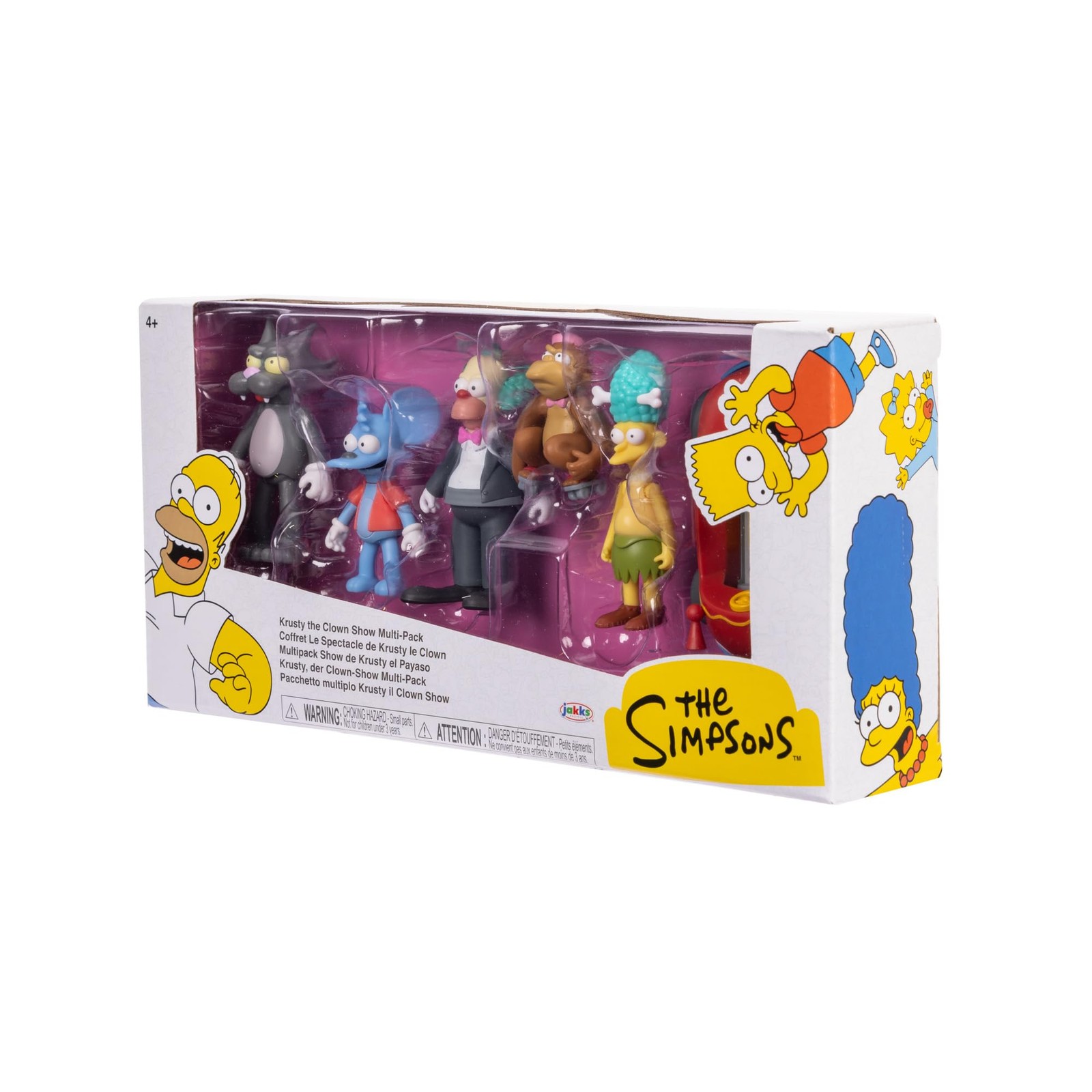 Jakks Pacific The Simpsons 2.5 Inch Figure Multipack Krusty The Clown Show Set