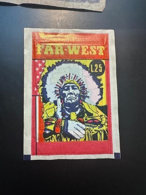 1975 EDIZIONI Panini West Sealed Sticker Pack Brand New Vintage