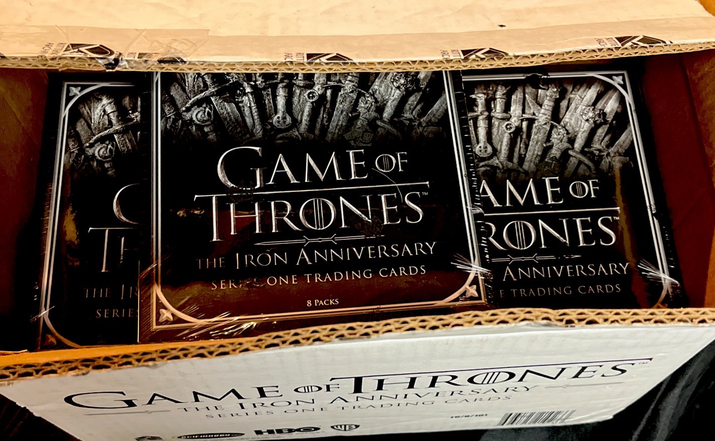2021 Rittenhouse Game of Thrones The Iron Anniversary Series 1 Trading Card Box