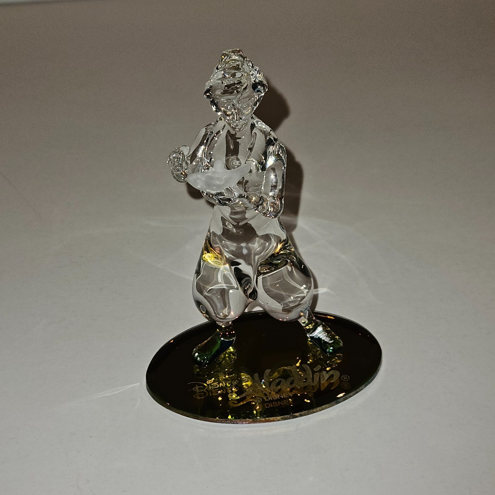 WALT DISNEY\'S - CRYSTAL ALADDIN - VERY HARD TO FIND - ARRIBAS BROTHERS FIGURINE