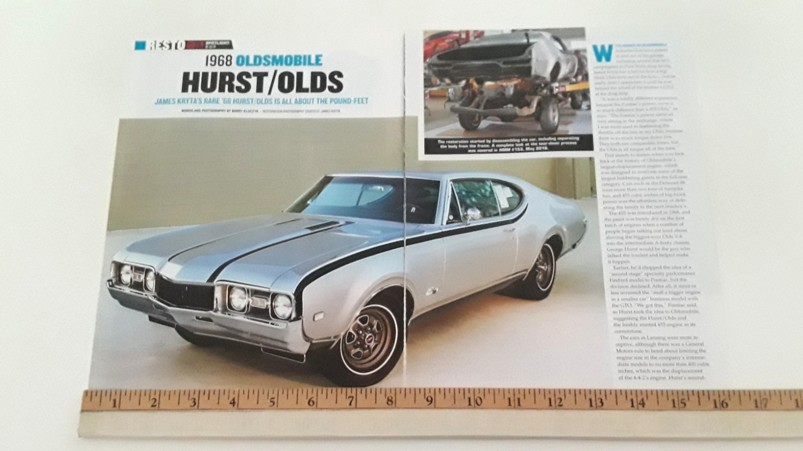 1968 HURST / OLDS - OLDSMOBILE - ORIGINAL 2022 ARTICLE