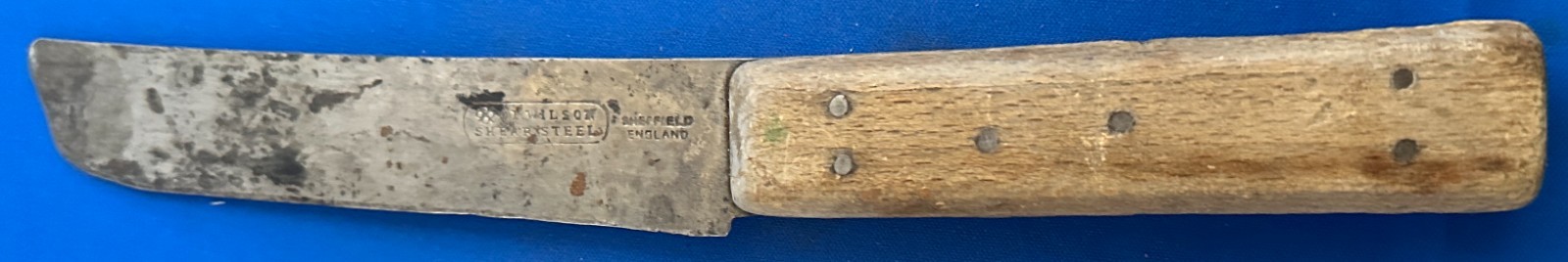 1890s Antique I. Wilson Butcher Knife Sycamore St Sheffield Eng 5.5 1890s Antique I. Wilson Butcher Knife Sycamore St Sheffield Eng 5.5