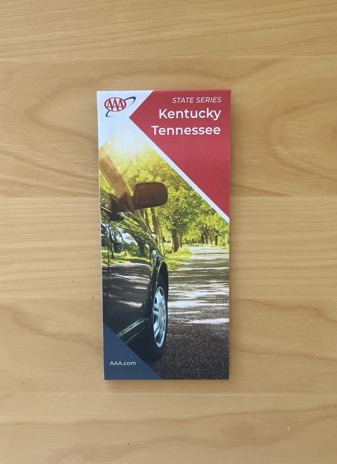 New AAA KENTUCKY & TENNESSEE STATE series ROAD MAP Highway Tour 3/25 latest trip