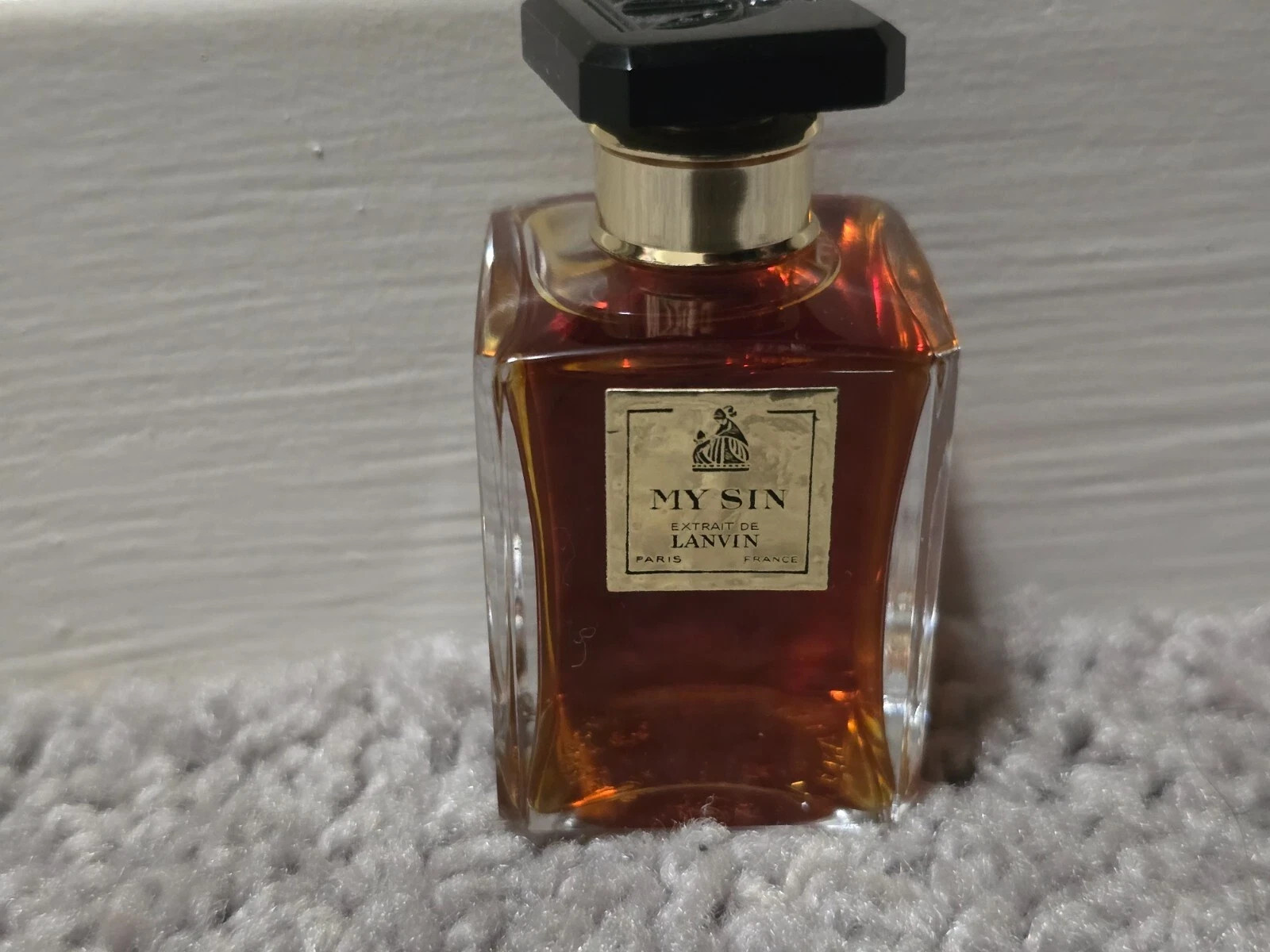 MY SIN BY LANVIN CLASSIC EXTRAIT DE LANVIN PARFUM 30 mm 1 fl oz NEW RARE.