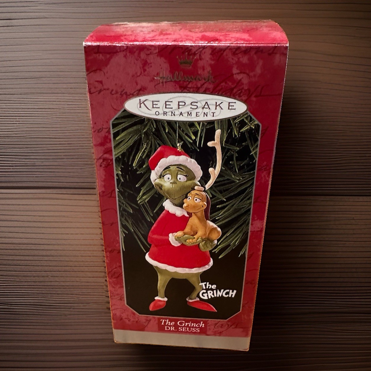 Hallmark Keepsakes Ornament 06466 The Grinch And Max 1998 NEW IN BOX