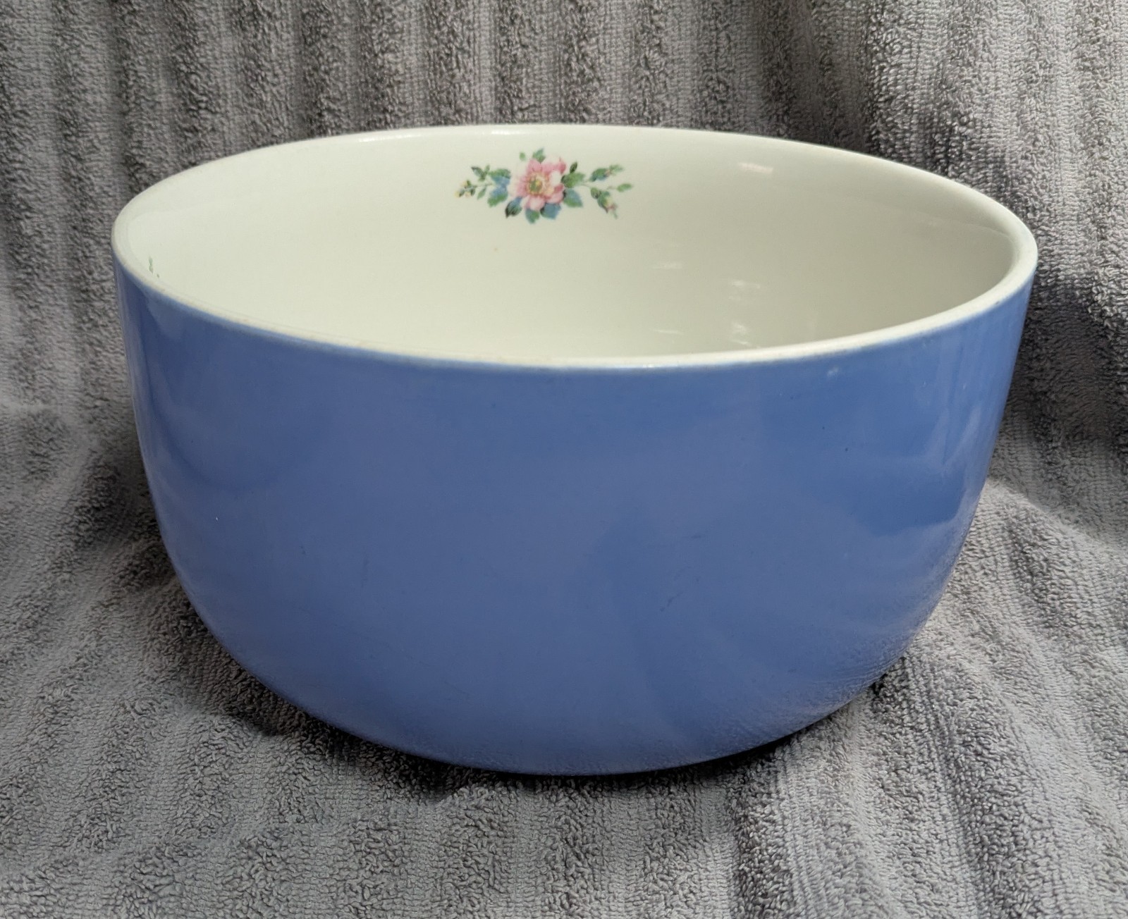 Hall's Superior Quality Kitchenware 1950's Bowl Rose Parade 1259 Vintage 9