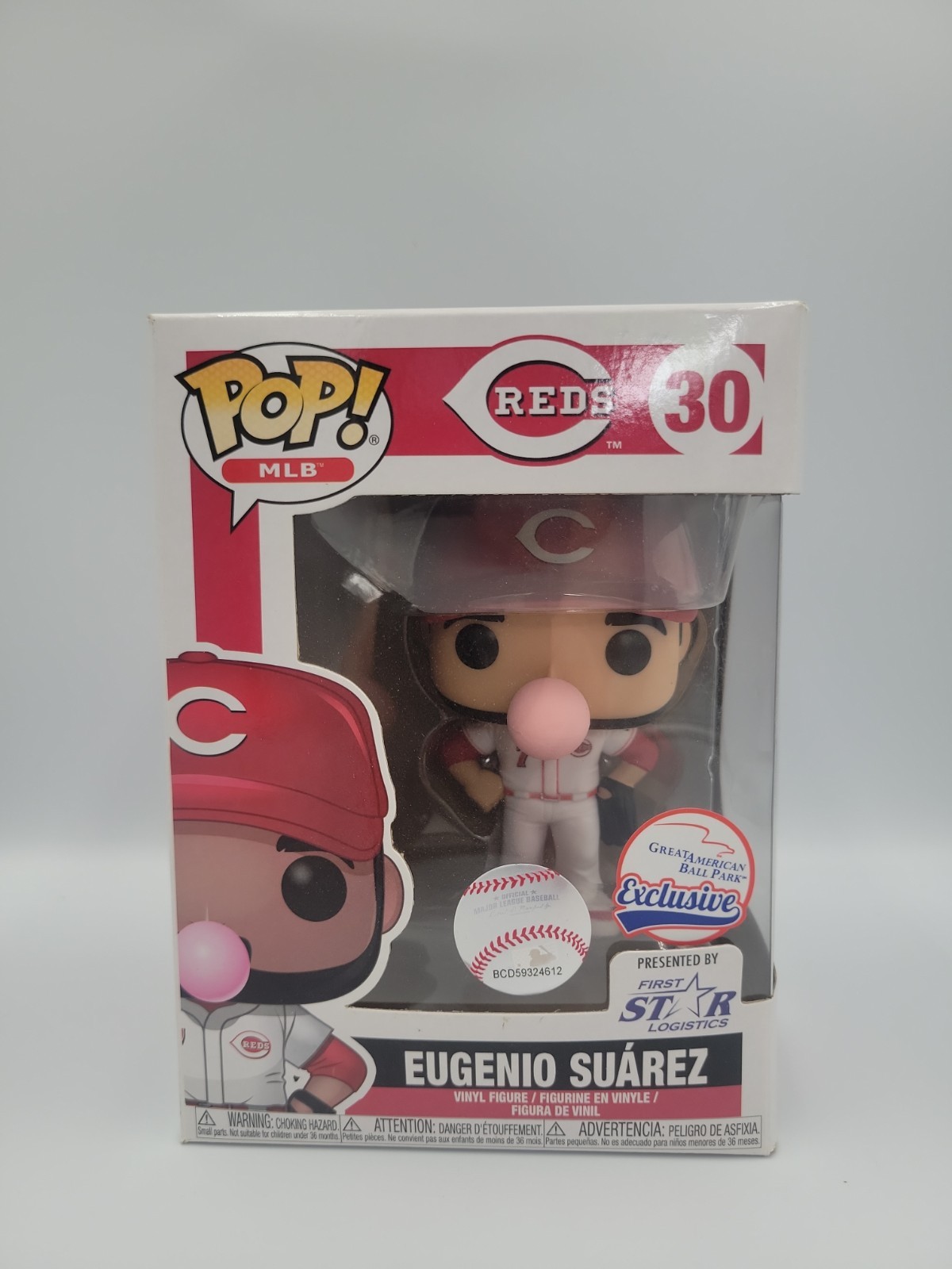 Funko POP MLB Cincinnati Reds #30 EUGENIO SUAREZ Exclusive New