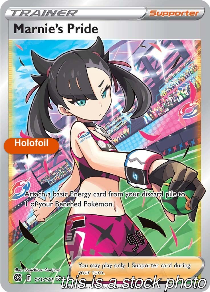 Holofoil - Marnie\'s Pride (Full Art) - 171/172 - SWSH09: Brilliant Stars - NM