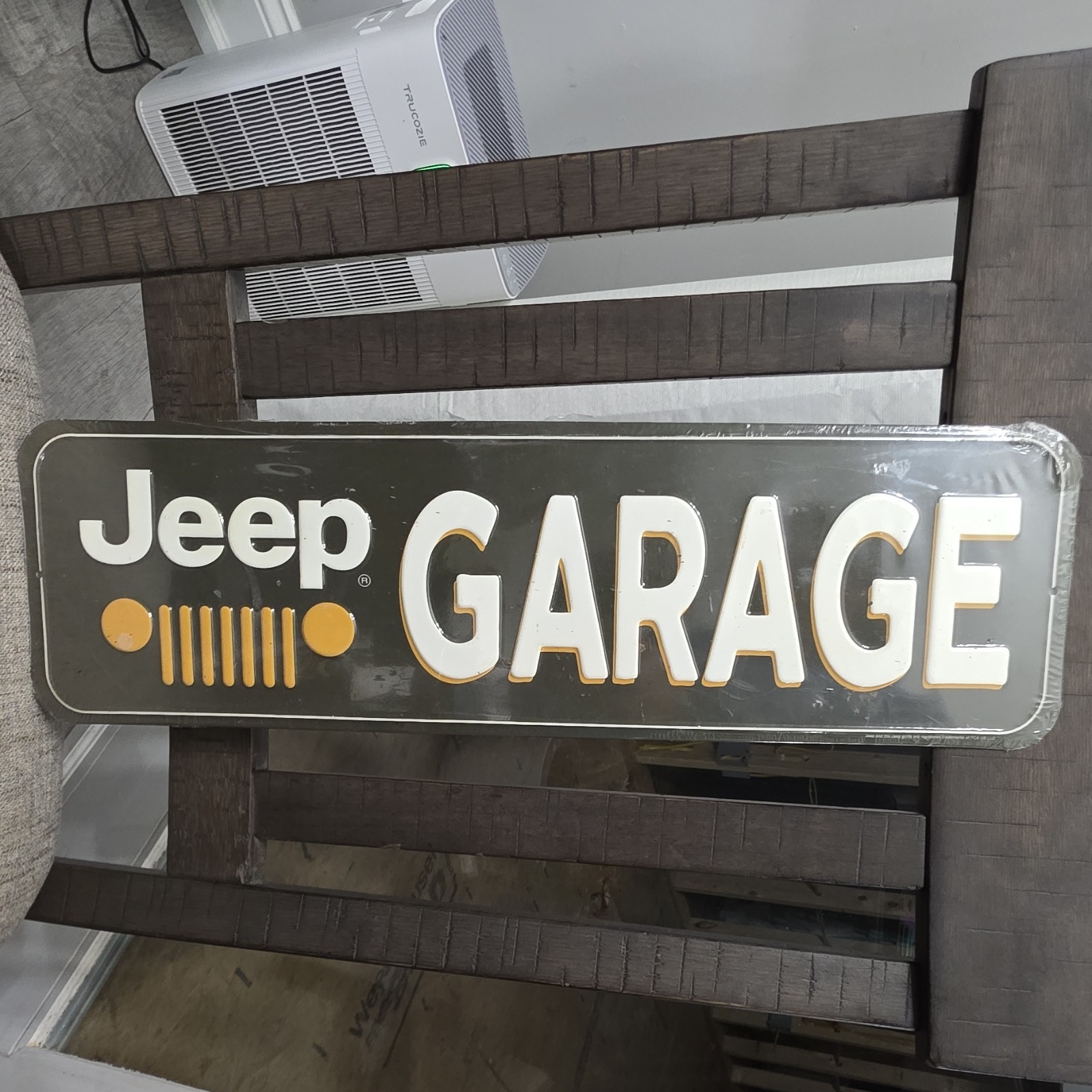 Jeep Open Road Brands Metal Wall Sign 20x6 in Cars Theme Garage Decor