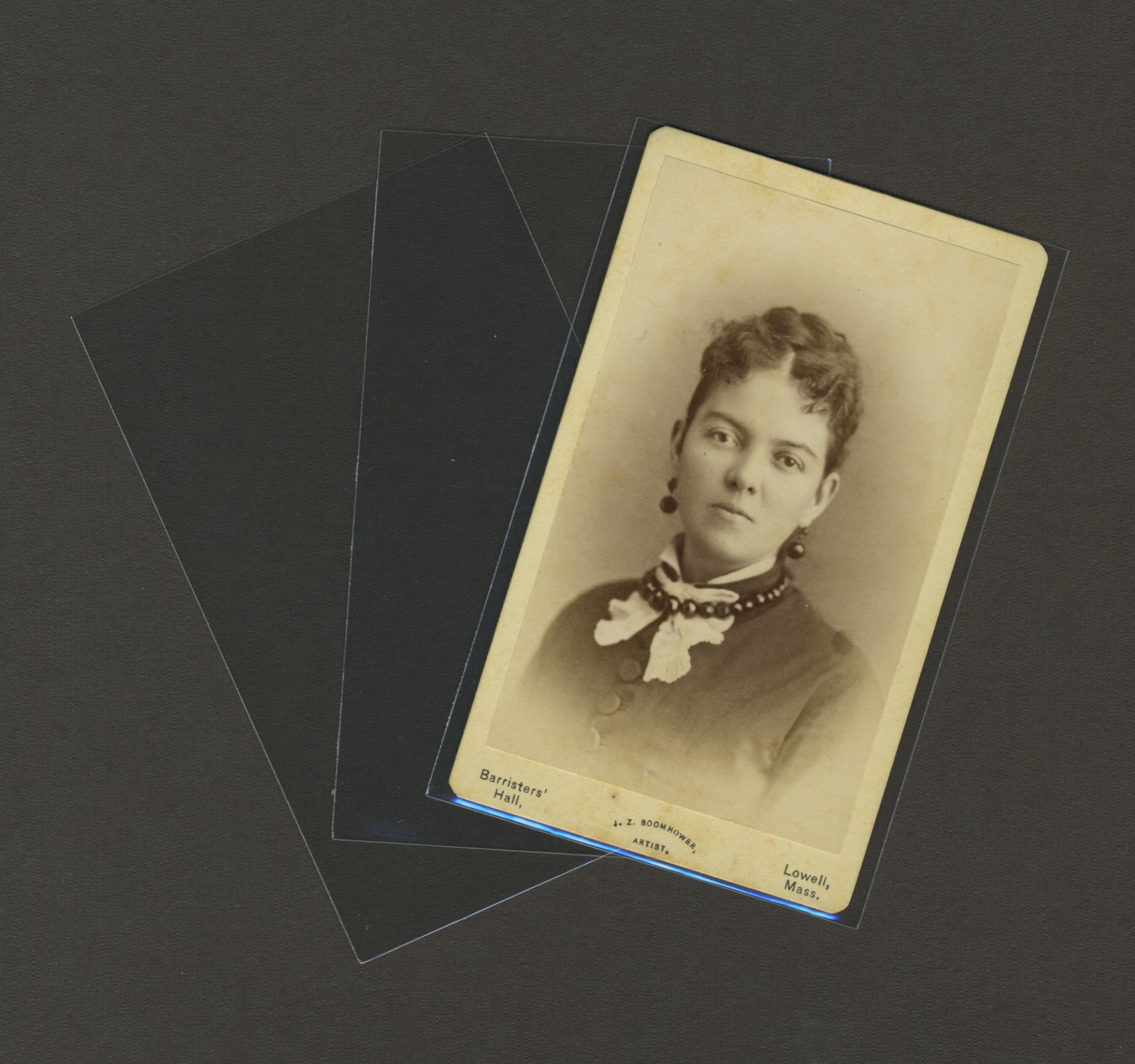 100 CDV Carte de Visite Photo Sleeves Pack/Lot Clear Poly Archival Safe