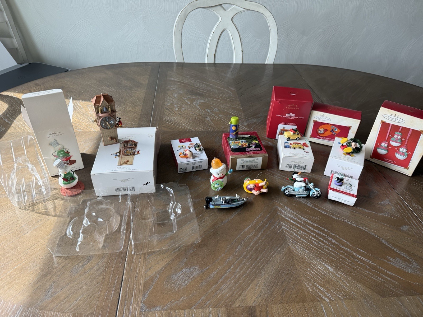 Lot Of Hallmark Keepsake Christmas Ornaments. 