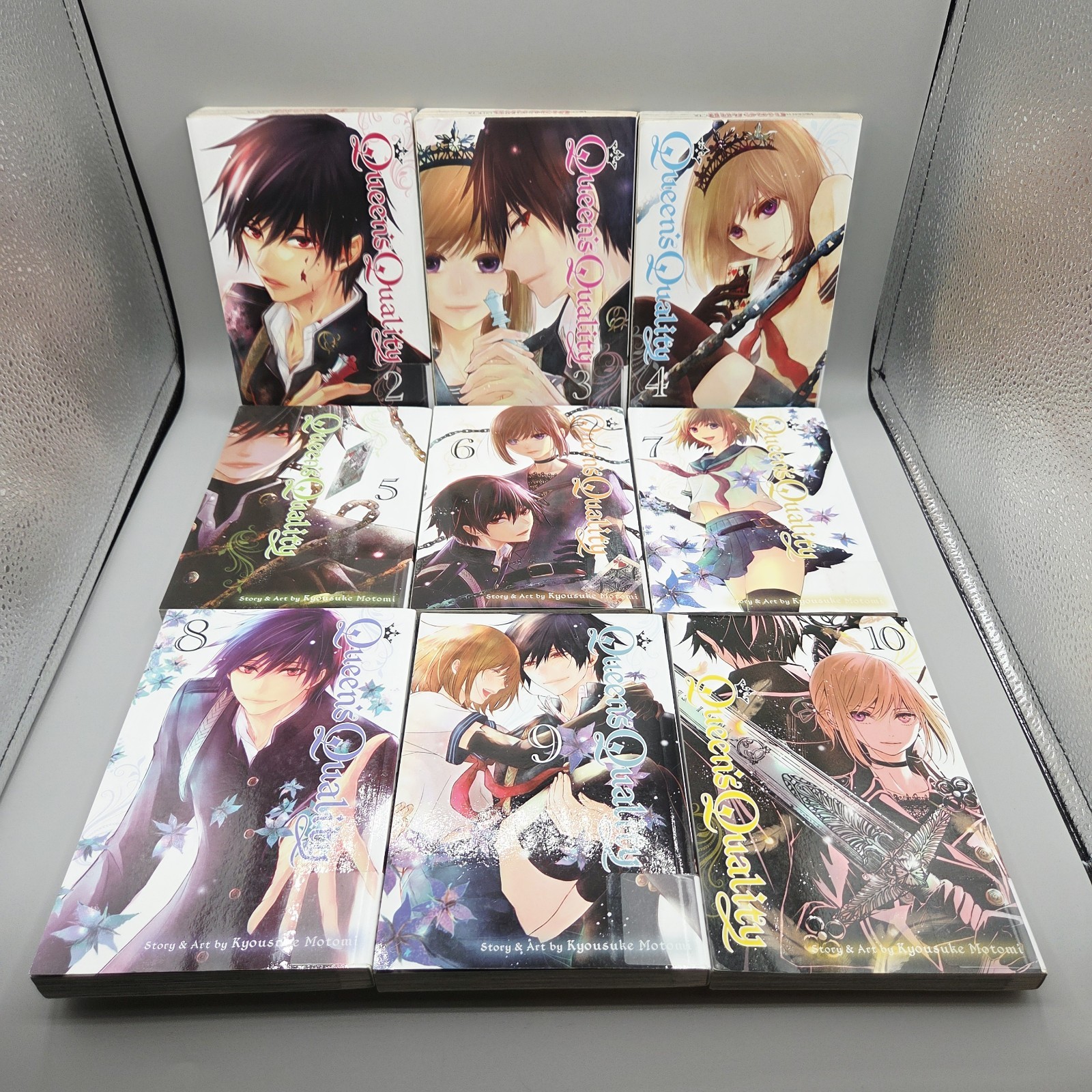 Queen\'s Quality Volumes 2-10 English Manga Lot of 9, Motomi, First Printing