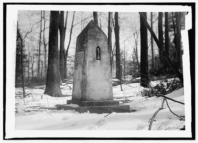Photo:Silver Spring Maryland Confederate Monument 1910s Civil War Memorial