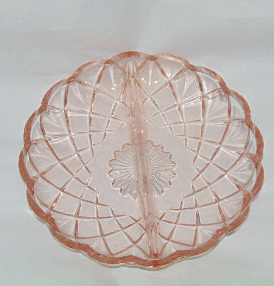 Vintage Pink DEPRESSION GLASS 6
