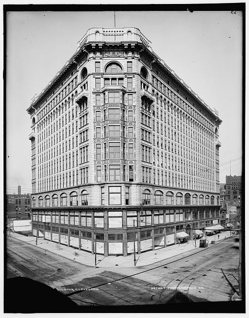 Photo:Cleveland Ohio Rose Building 1900s Downtown Skyscraper Street View