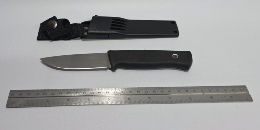 Fallkniven F1 Military Survival Knife VG-10 Steel Fixed Blade Thermorun Handle