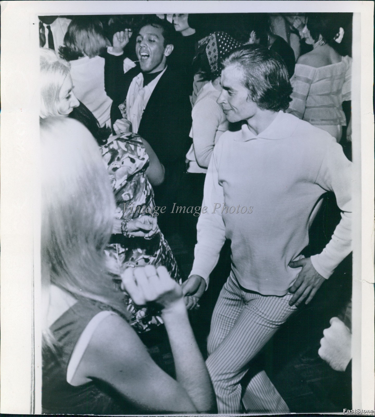 1965 Hollywood Rudolph Nureyev Britains Royal Ballet Wirephoto Vintage 7x9