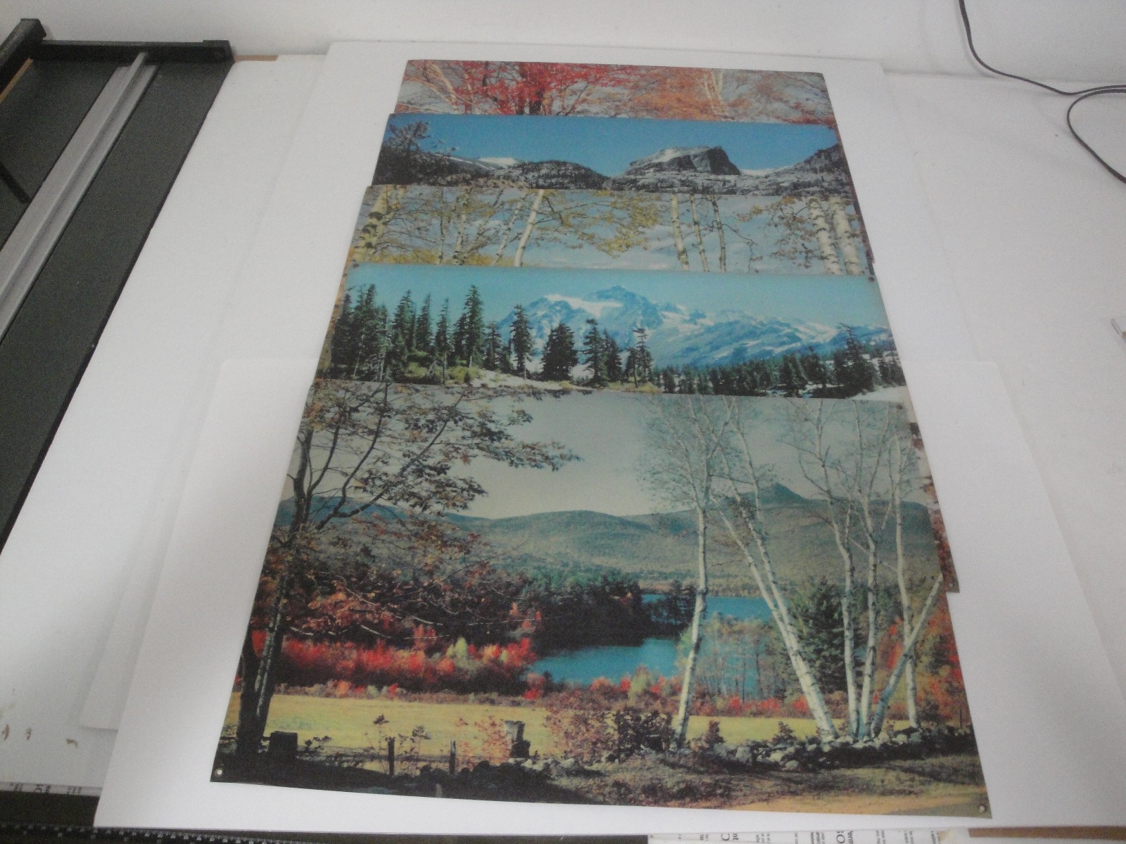 5 Vintage 1950s Helmscene Lighted Wall Picture Scenes Nice 5 Vintage 1950s Helmscene Lighted Wall Picture Scenes Nice