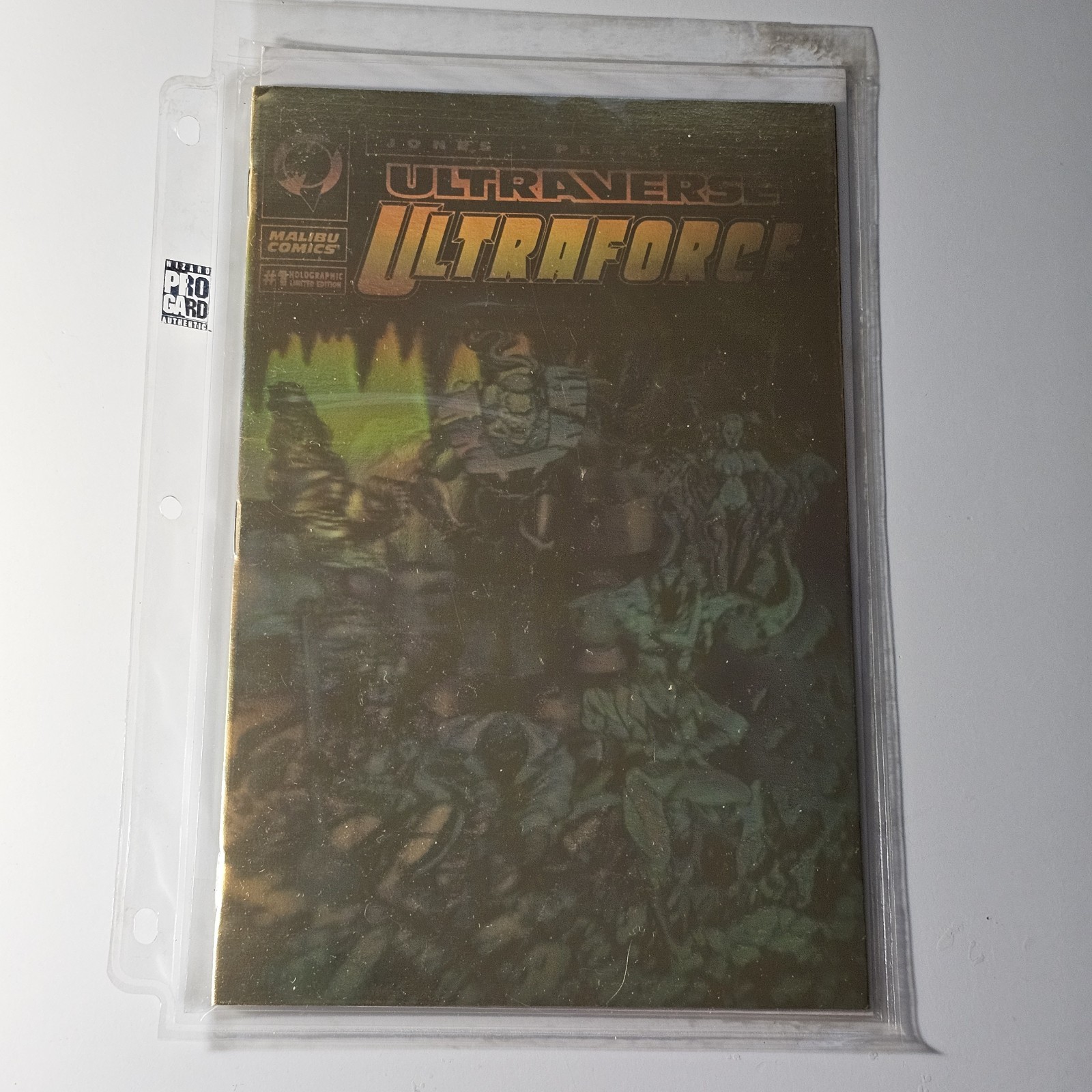 Ultraverse: Ultraforce, Hologrphic Ltd Ed #1, 1993 Malibu Comics