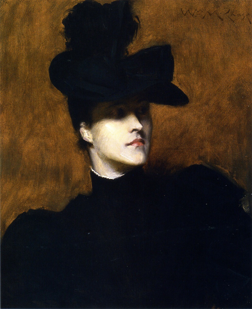 Oil painting Lydia-Field-Emmet-William-Merritt-Chase-oil-painting art