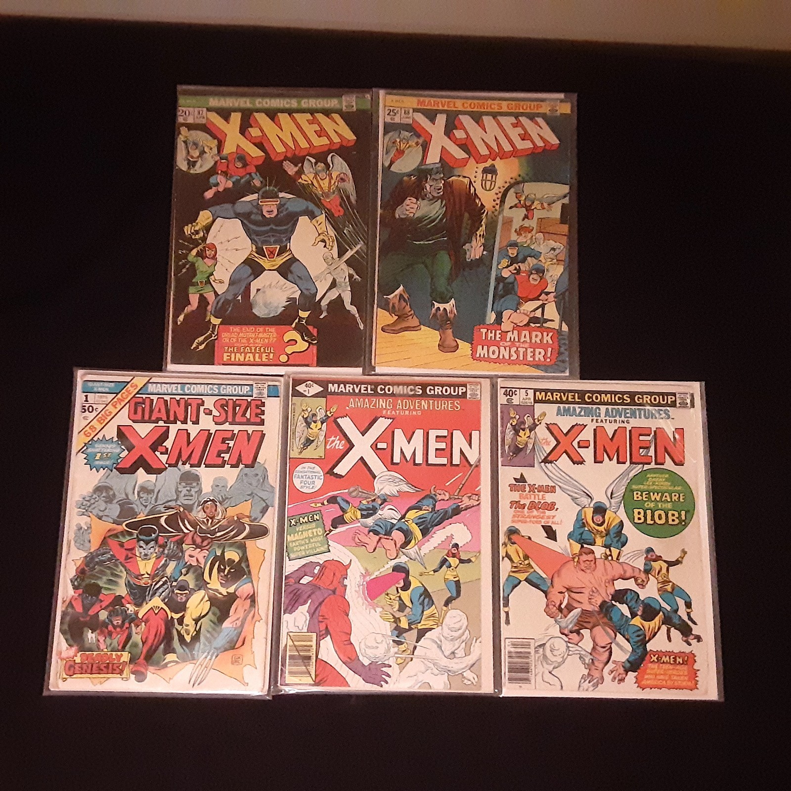 VINTAGE COMICS LOT ft. Giant-Size X-Men #1 (Marvel, May 1975) - 1st appearances