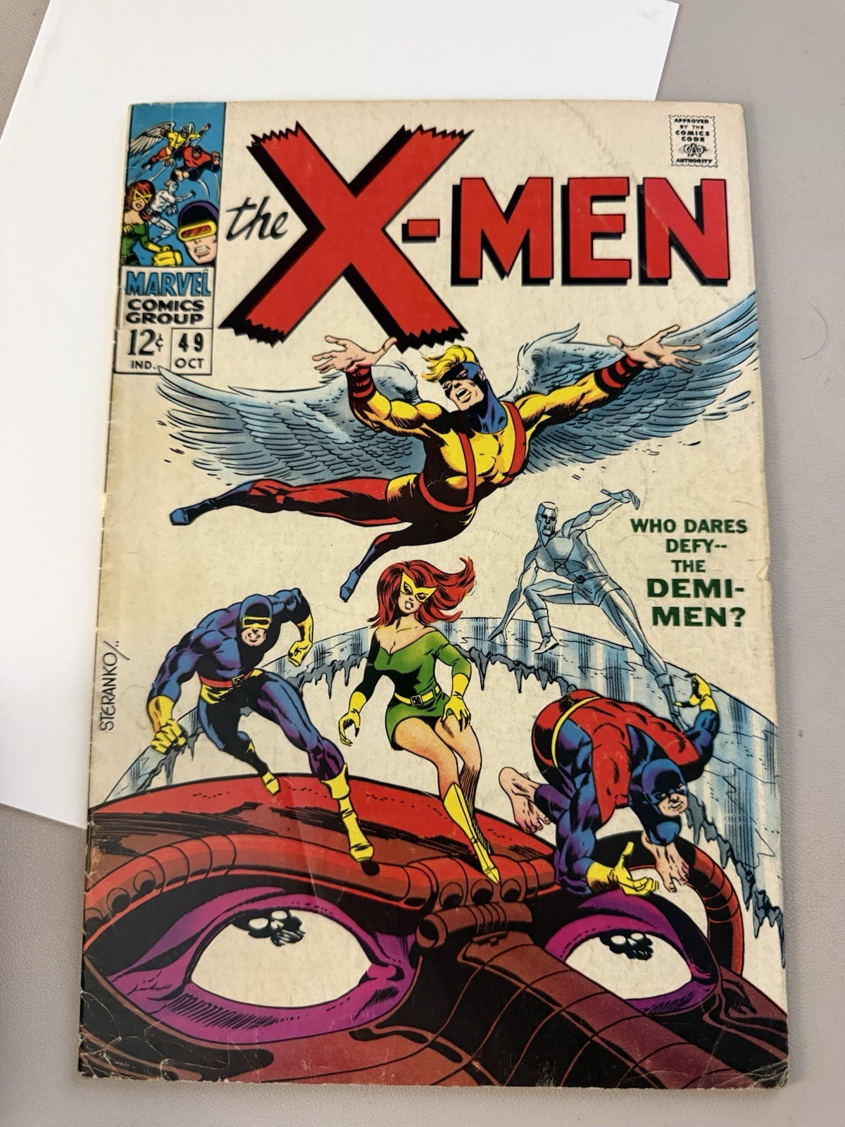 X-Men #49. 1968. First Appearance Of Polaris. 4.0 VG.