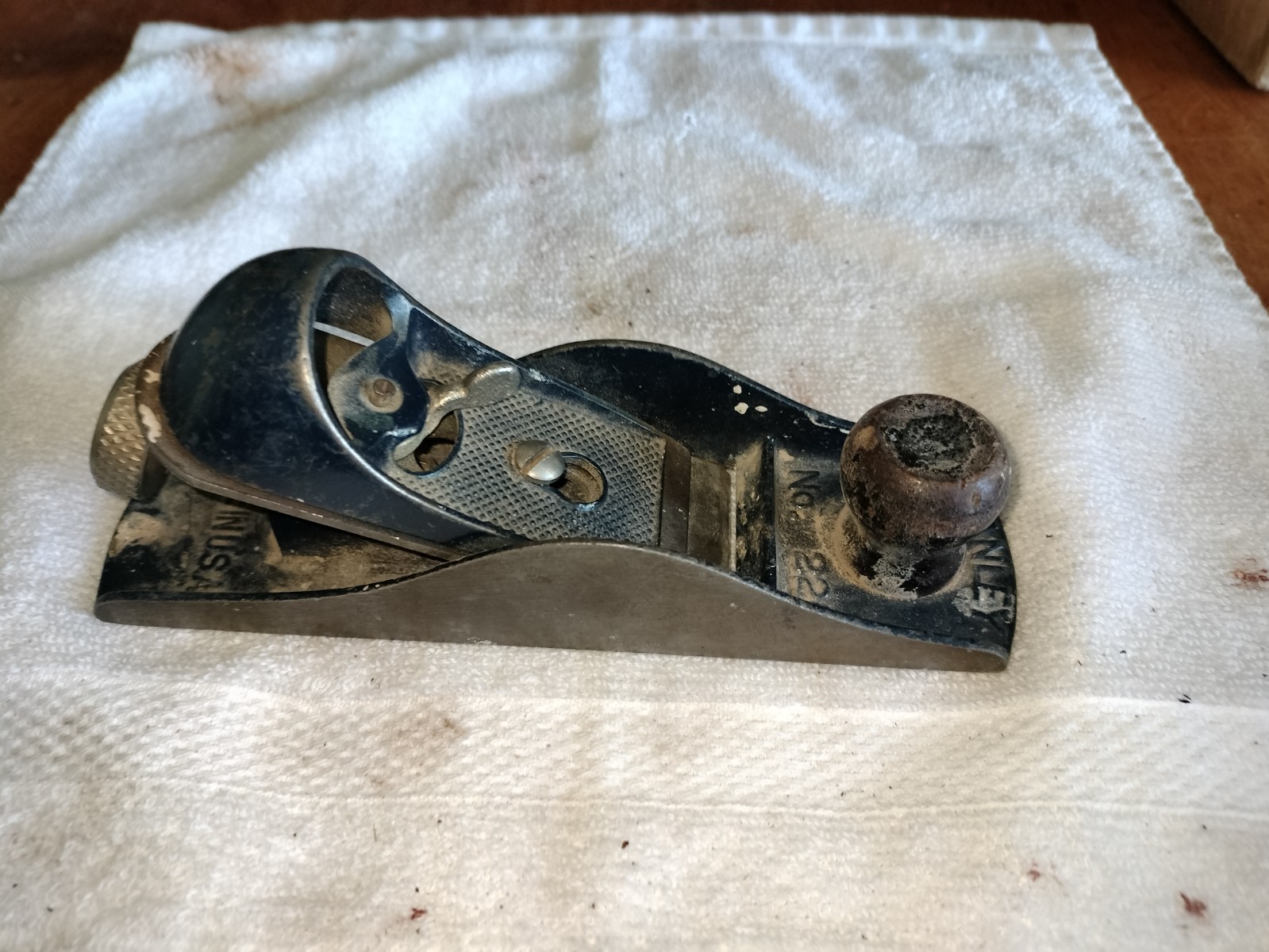 Vintage Stanley No. 220 Block Plane Woodworking Tool