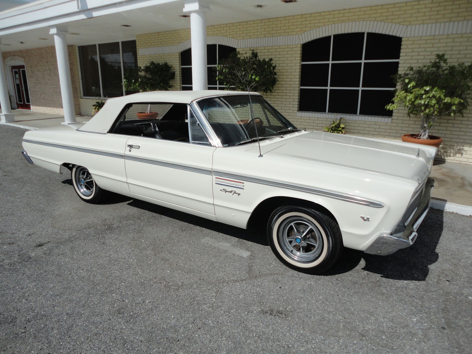 Cars 1965 plymouth sport fury convertible muscle Art Print Poster 11x17