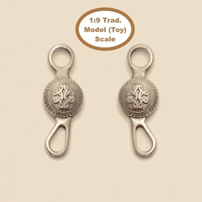 HORSING AROUND Traditional 1:9 (Toy) Model Horse Scale WESTERN CELTIC KNOT BIT
