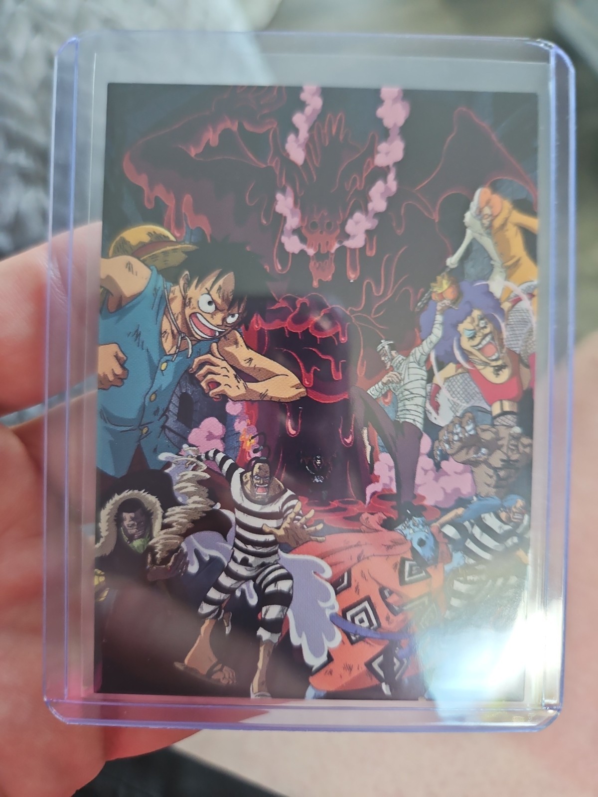 2022 ONE PIECE Epic Journey Panini TCG 96 Impel Down Luffy Charging Magellan 