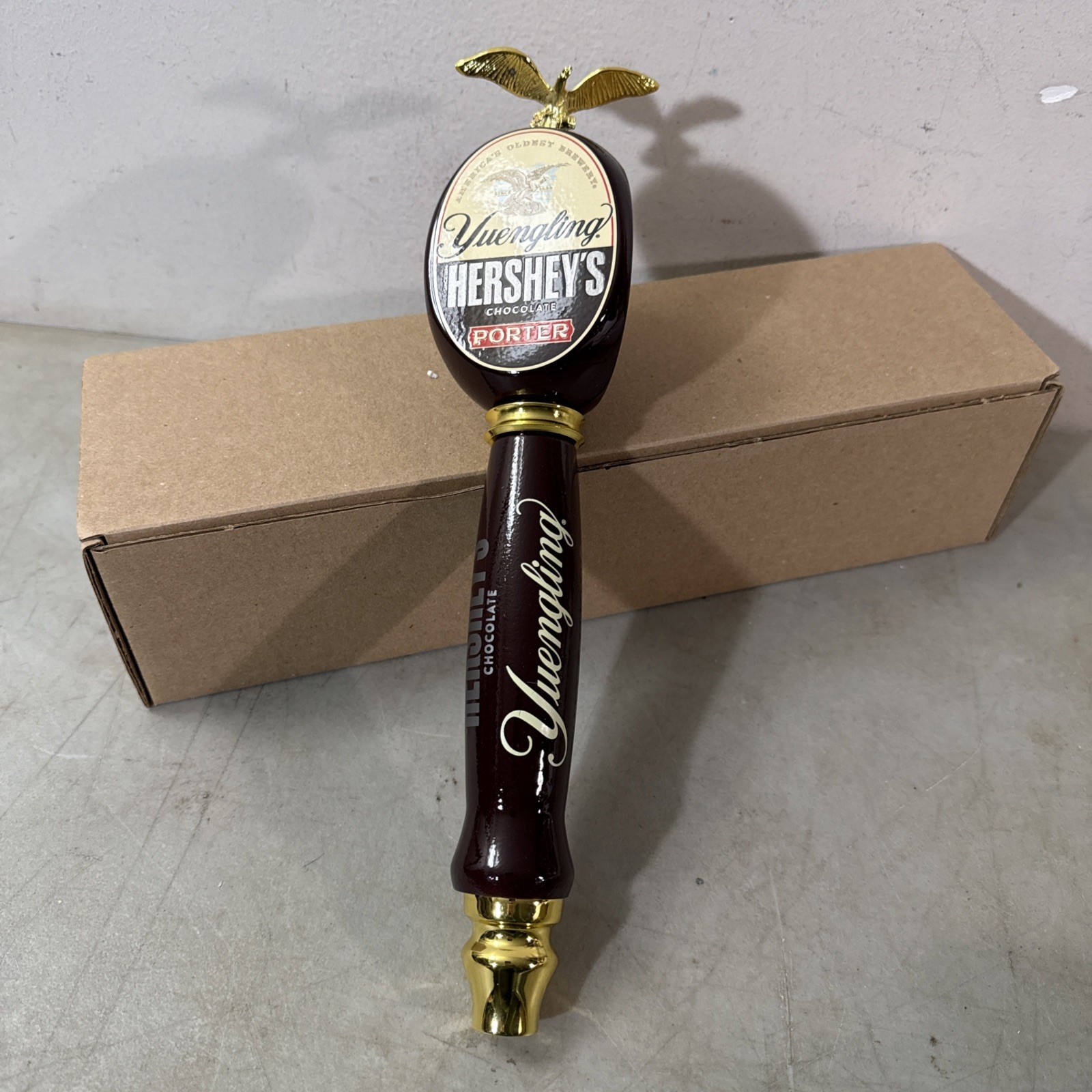 Yuengling Hershey’s Porter 13” Beer Tap Handle New In Box Pennsylvania PA