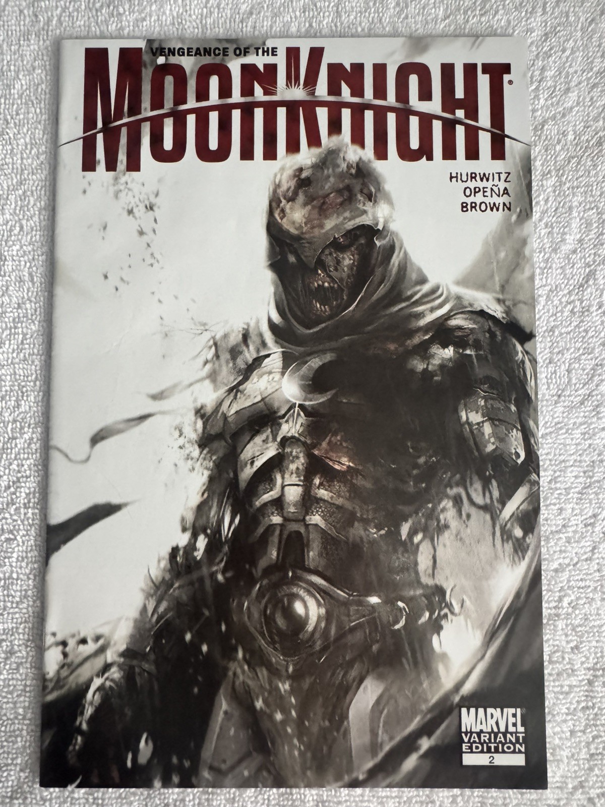 Vengeance of the Moon Knight #2 2009 Marvel Variant Edition Hurwitz Opeña Vengeance of the Moon Knight #2 2009 Marvel Variant Edition Hurwitz Opeña