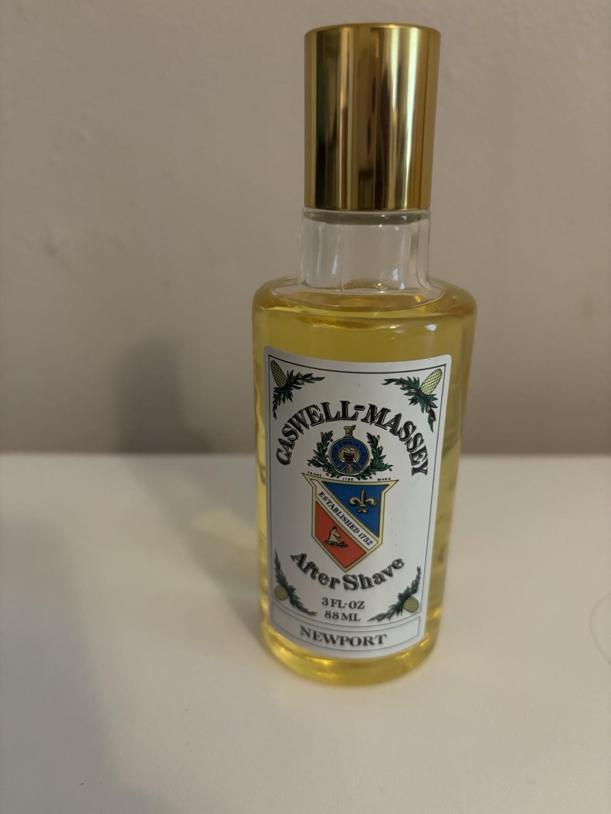 Caswell Massey Vintage After Shave Newport  3fl Oz New Without Box