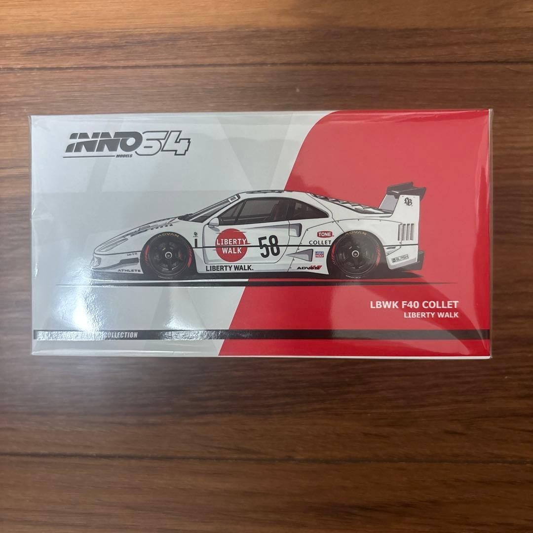 INNO64 LBWK F40 COLLET 1/64 Scale Minicar [Age 13+]