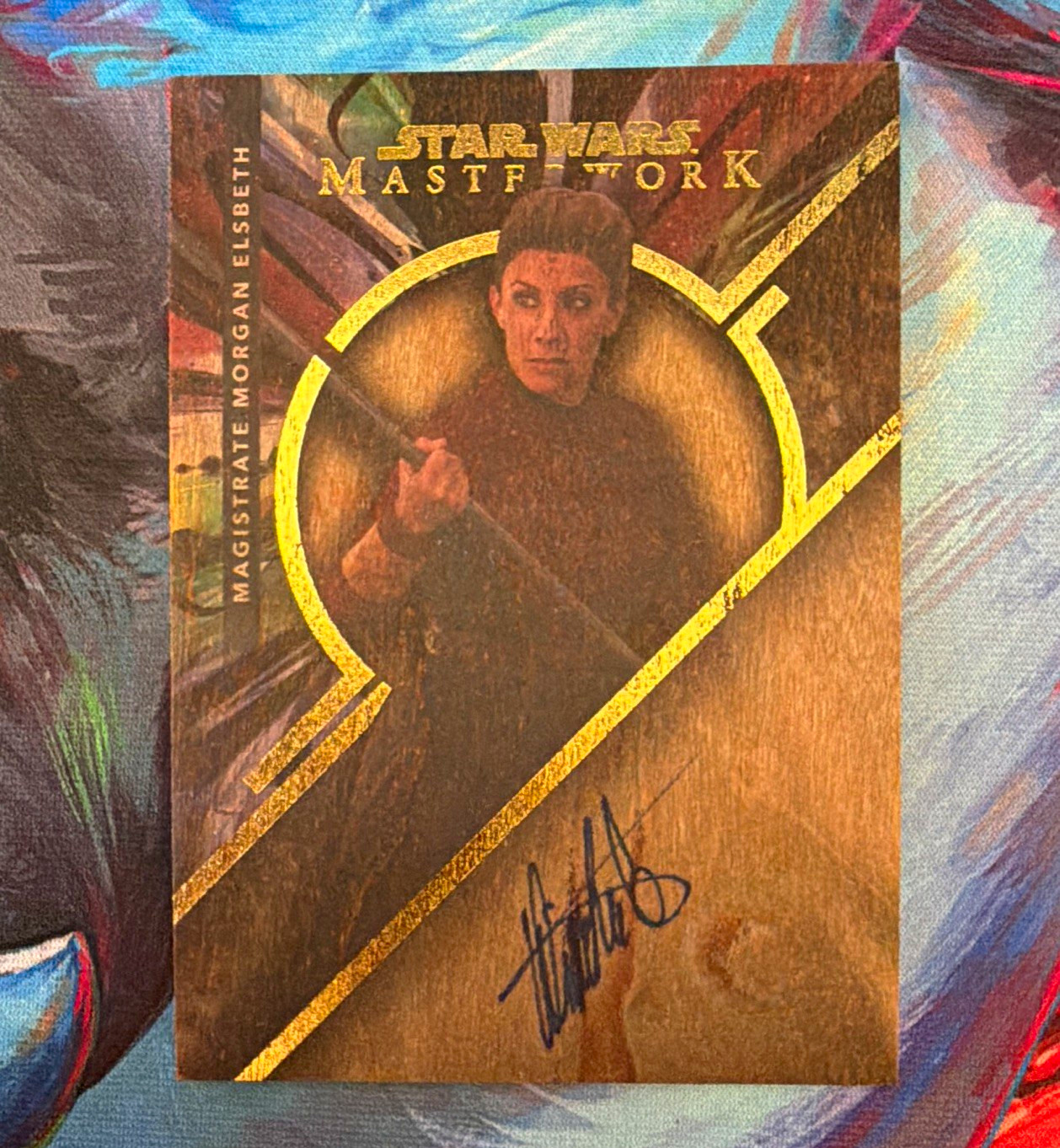 Topps 2023 Star Wars Masterwork MWA-DLI Autograph Diana Lee Inosanto 01/10