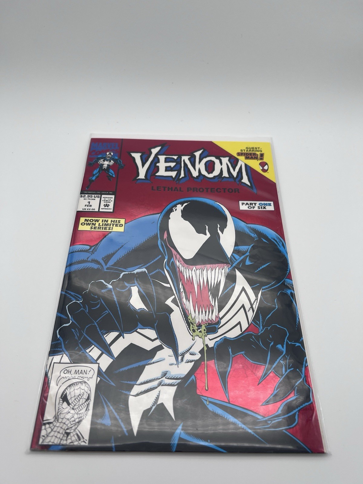 Venom Lethal Protector 1-5 Almost Full Set VF/NM 1st Print