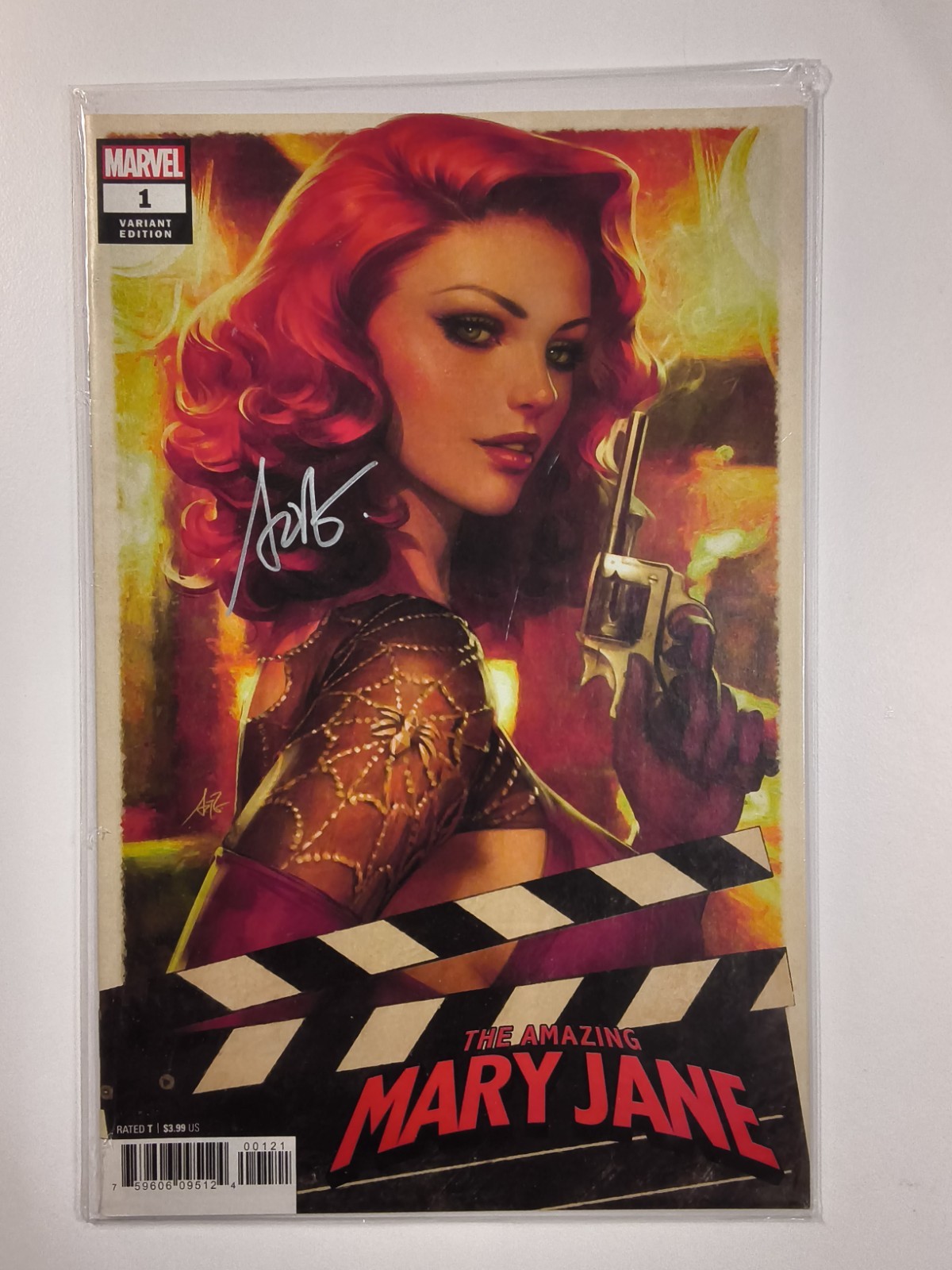 The Amazing Mary Jane #1 Stanley 'Artgerm' Lau Variant Signed w/COA The Amazing Mary Jane #1 Stanley 'Artgerm' Lau Variant Signed w/COA