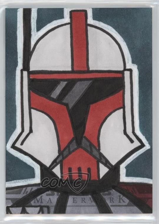 2024 Topps Star Wars Masterwork 1/1 Robert Demers Rob Demers Auto Sketch 1cc7