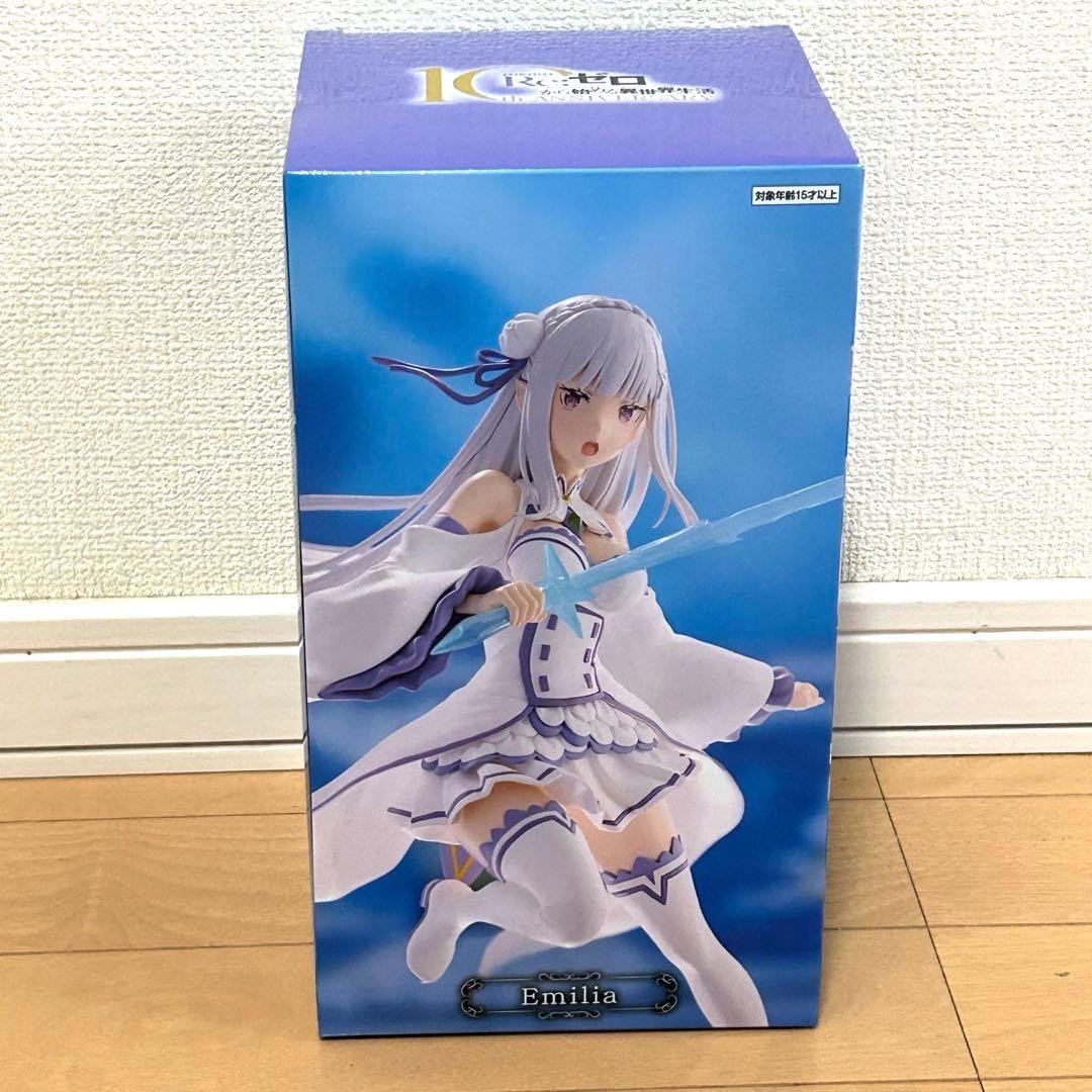 Re:Zero Emilia Figure GiGO Limited Prize Figure Japan New Unopened Age14+