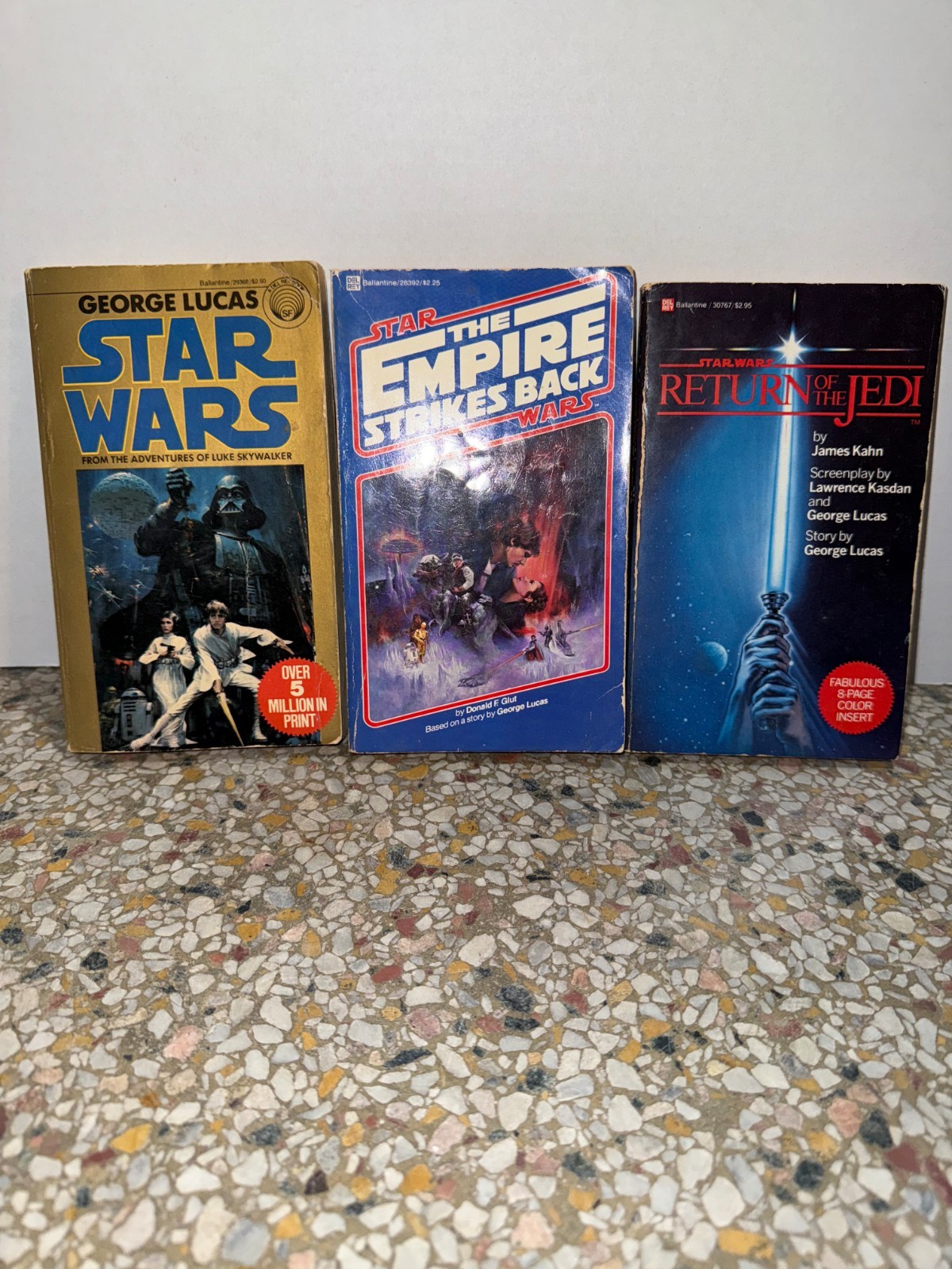 Vintage Star Wars Saga Paperback Set Del Rey First Edition George Lucas Vintage Star Wars Saga Paperback Set Del Rey First Edition George Lucas