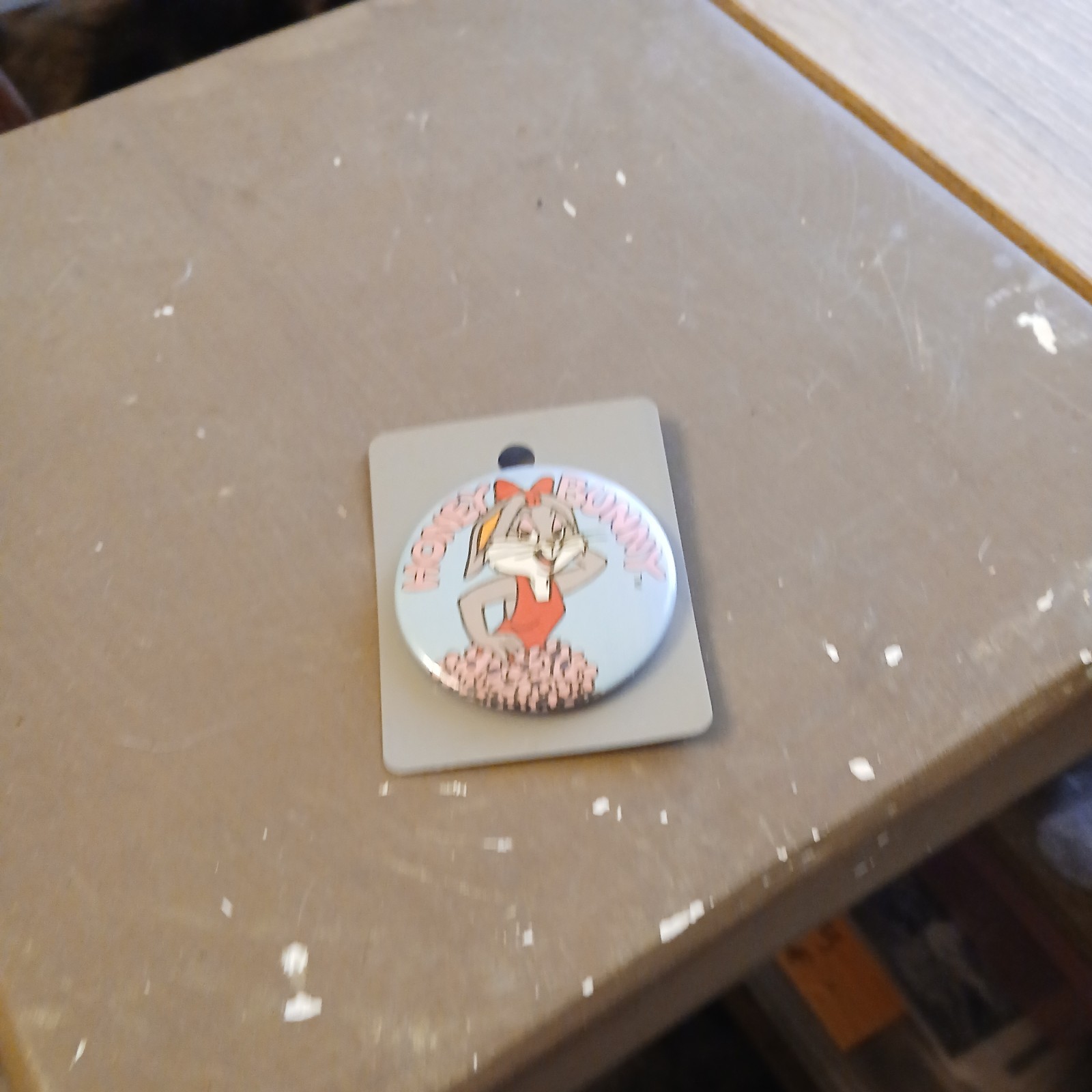Vintage Honey Bunny Pin From Six Flags Over Texad