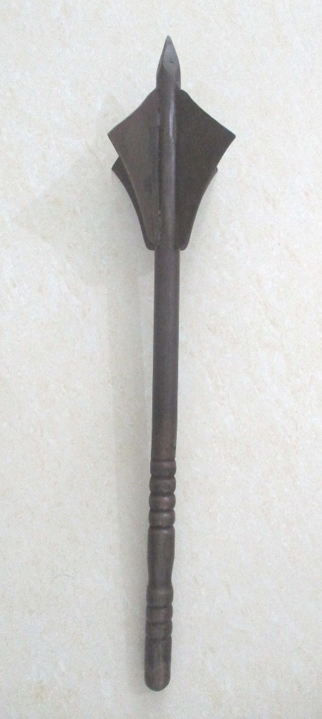 ANTIQUE BATTLE MACE HAND CRAFTED