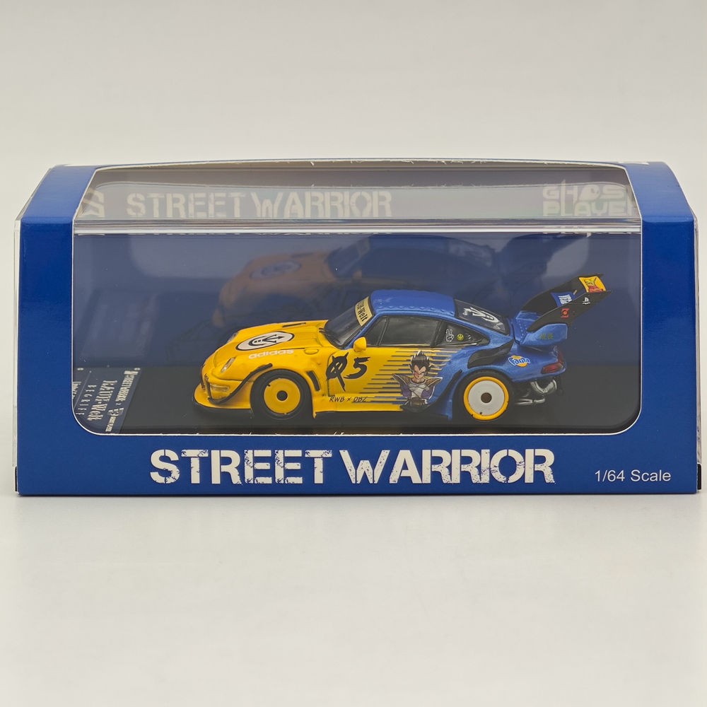 1:64 Diecast Alloy Model RWB 993 Vegeta Tuned Collectible Display