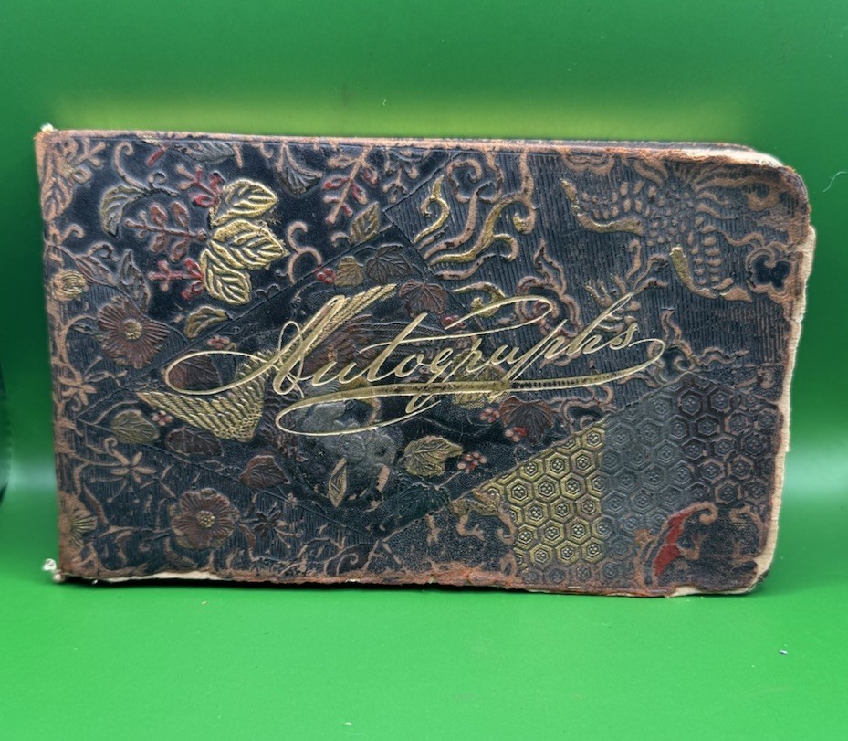 Old Victorian Autograph Book FULL OF Autographs CENTRE VALLEY PA 1904 Nice