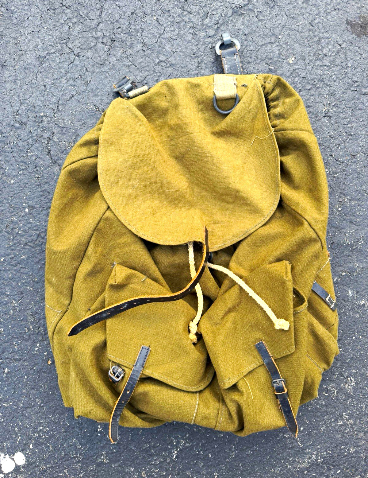 Original WW2 German Large Late War rucksack