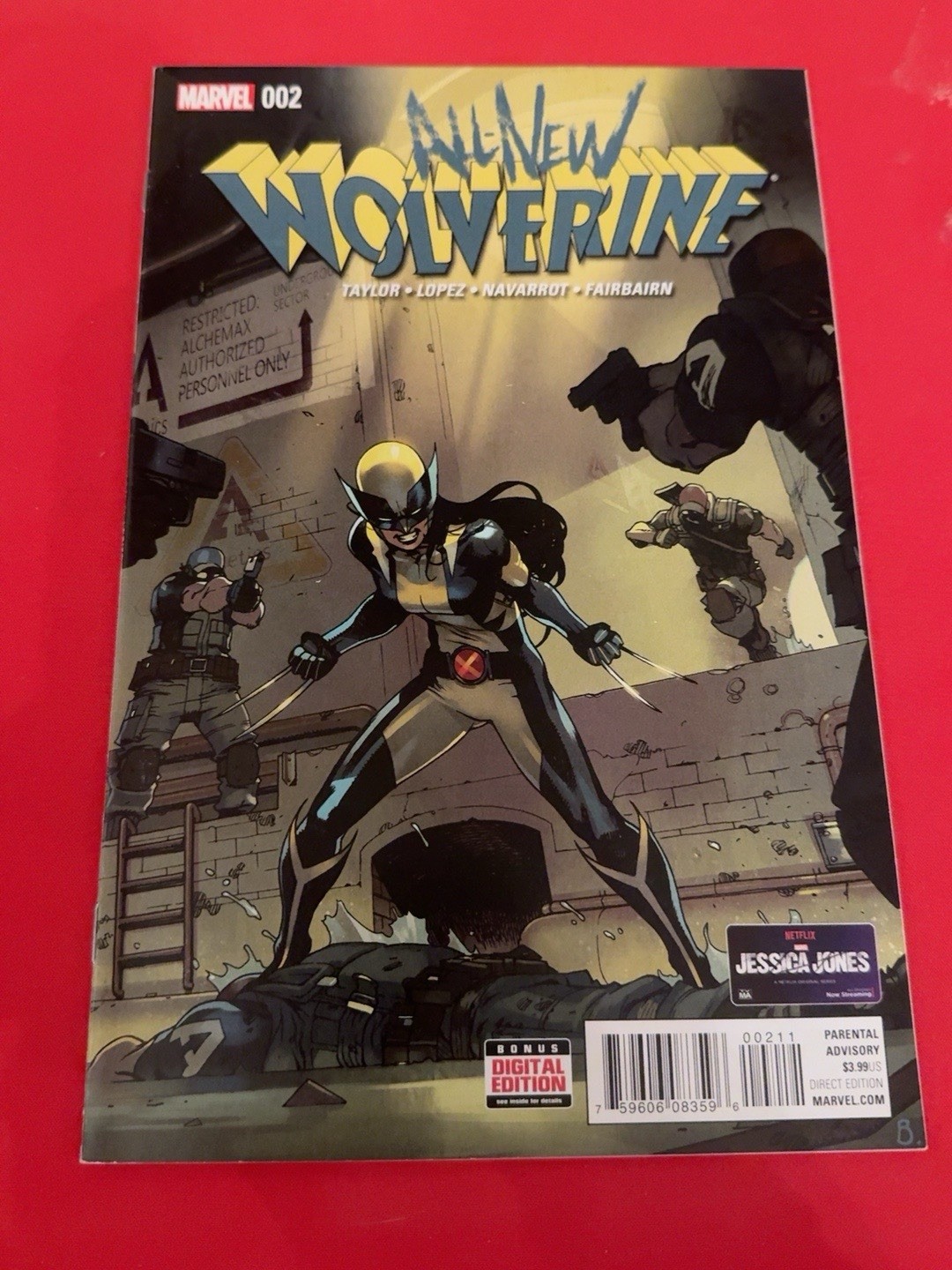 All-New Wolverine 2 2015 1st Gabby Kinney Honey Badger X-23 Marvel