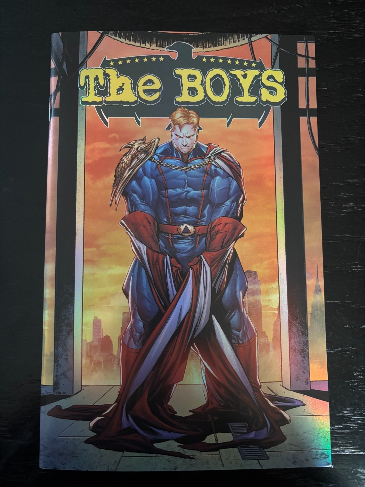 The Boys #1 Homelander foil variant NM to NM+ The Boys #1 Homelander foil variant NM to NM+
