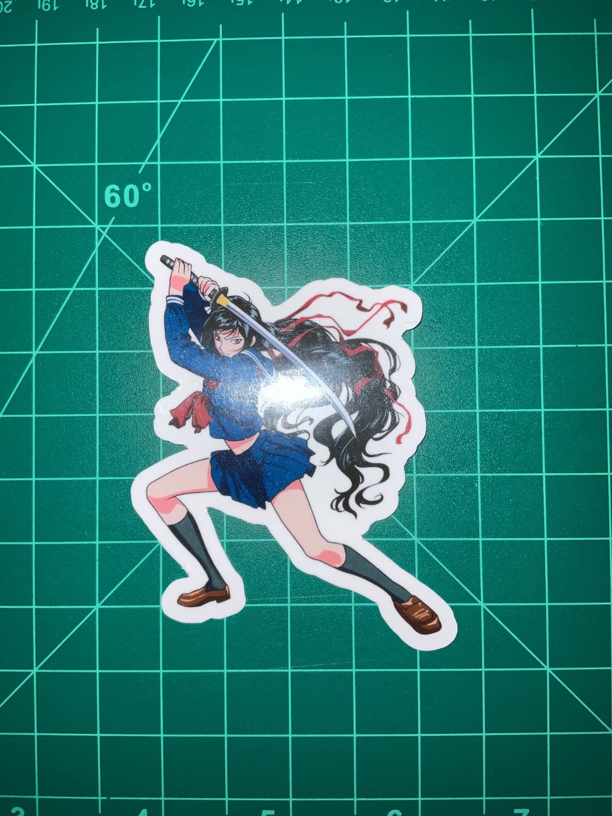 Blood-C Saya Kisaragi Anime Uv Waterproof Sticker 2.75\
